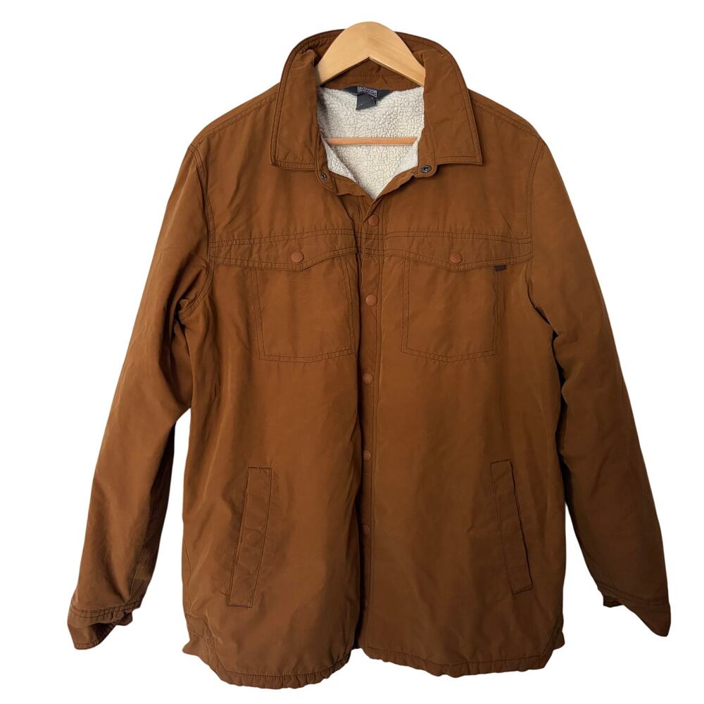 Outdoor Research Barn Chore‎ Jacket XL Brown Sherpa Lined Men's Utility Lined